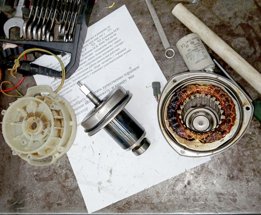 Замена торцевых уплотнений и подшипников